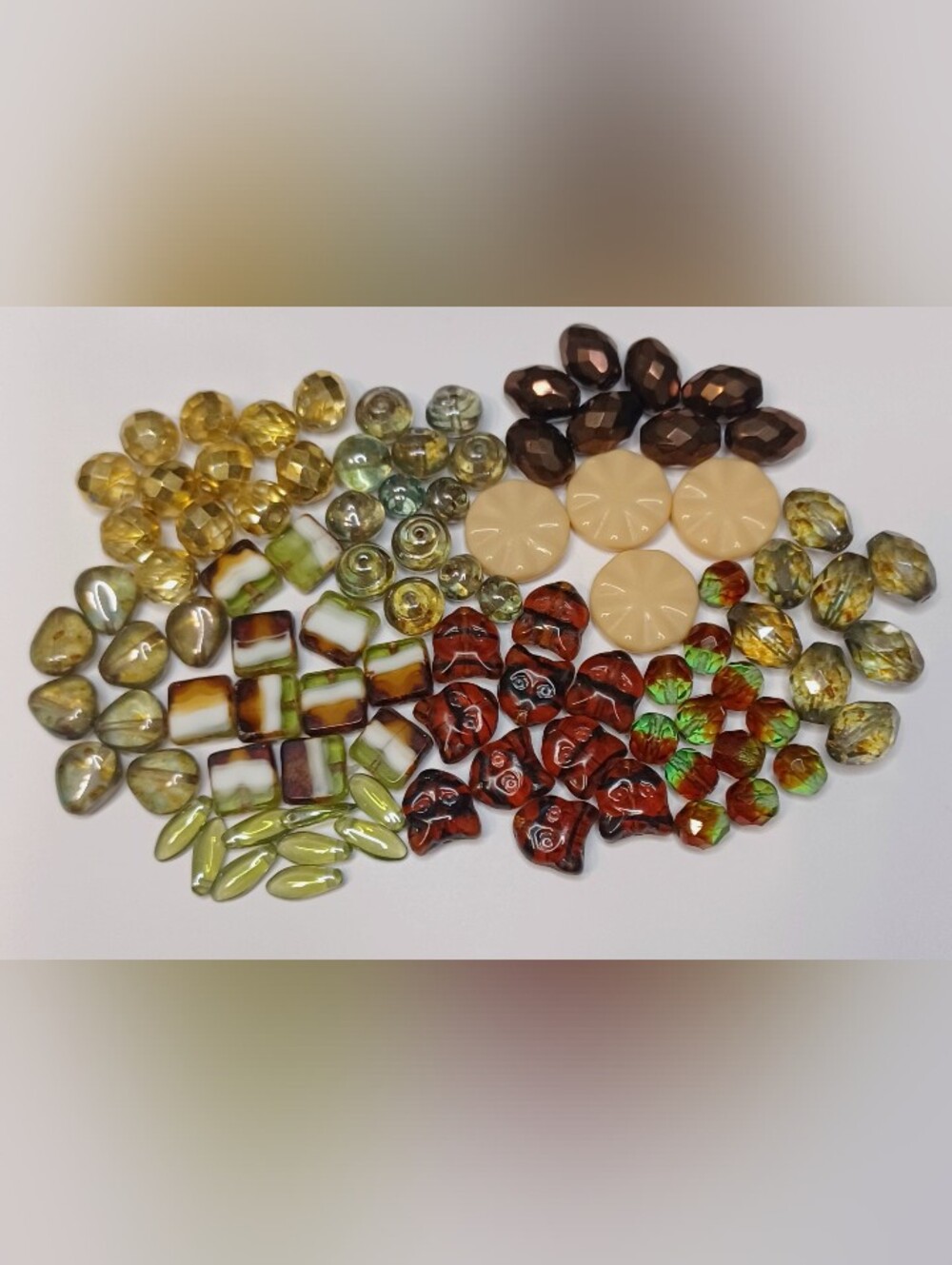 Czech glass beads  for jewelry-making